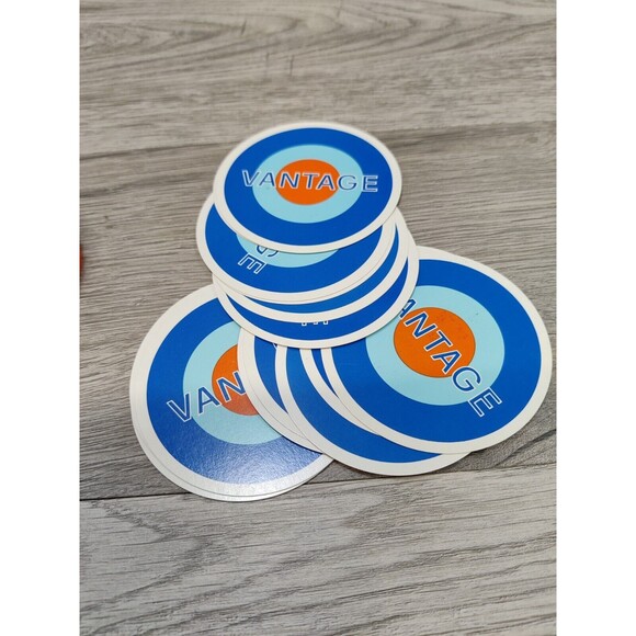 VANTAGE Round Playing Cards Deck, Unused, Good Condition Vintage - Picture 5 of 5